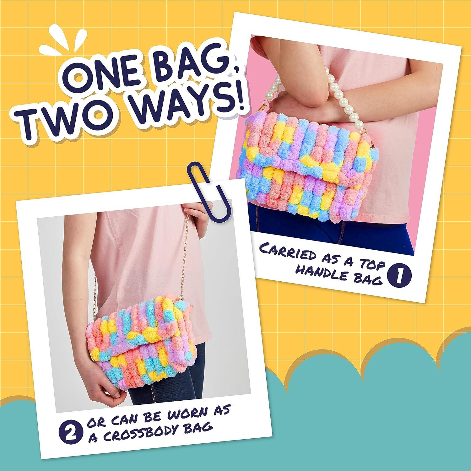 image:imageDecorate Your Own Unicorn Crossbody Bag Kit Unicorn Gifts for Girls Age 68 Valentines Gifts for Girls 6 7 8 9 1012 Year Old Girl Birthday Gift Ideas Craft for Girl Glow in the DarkPompom Purse