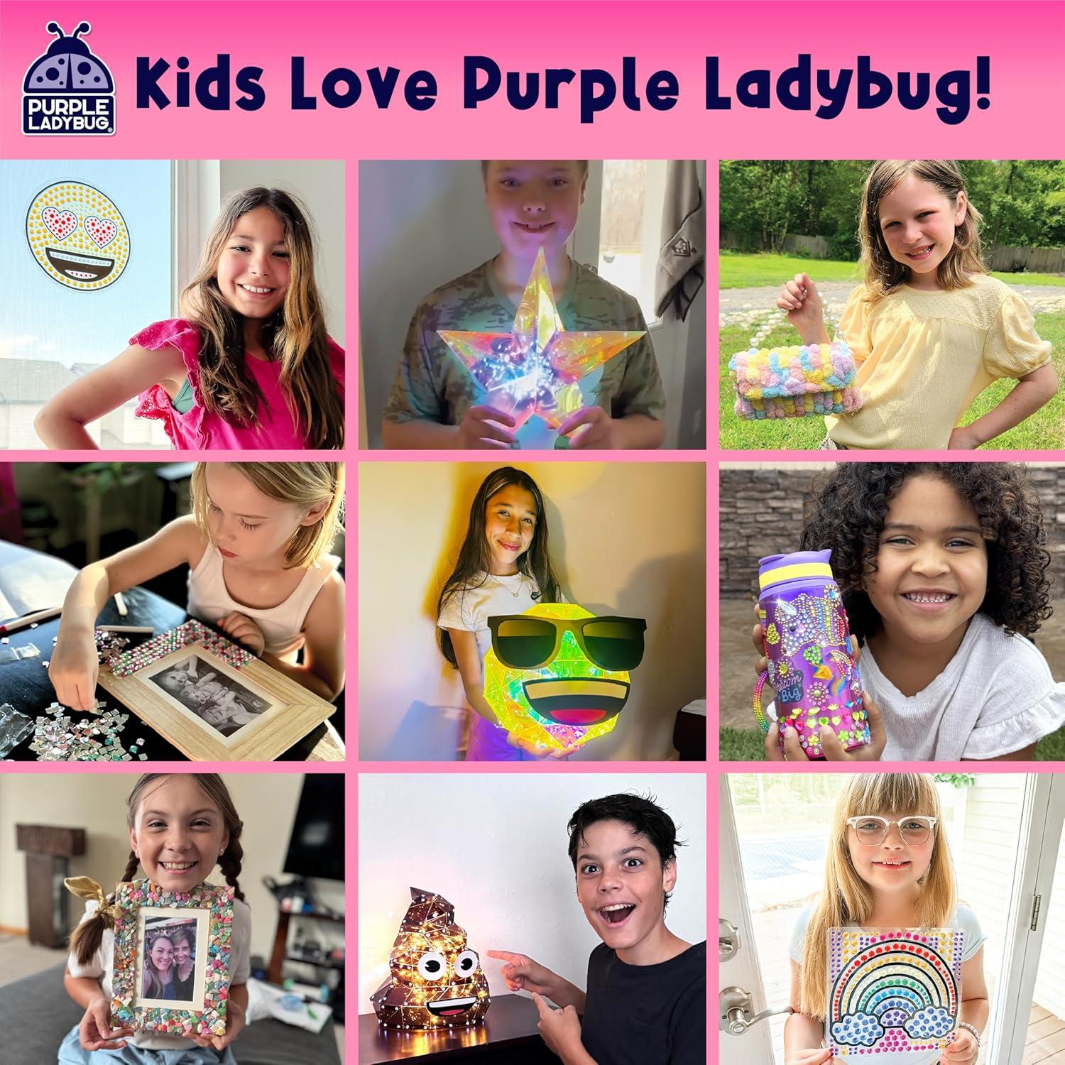 image:imagePURPLE LADYBUG Christmas Girls Advent Calendar 2024 Kids with 24 Unique Gifts Crafts Jewelry Accessories amp More Tween Advent Calendar 2024 Teen Girls Fun 24 Days Christmas Countdown for Girl 6