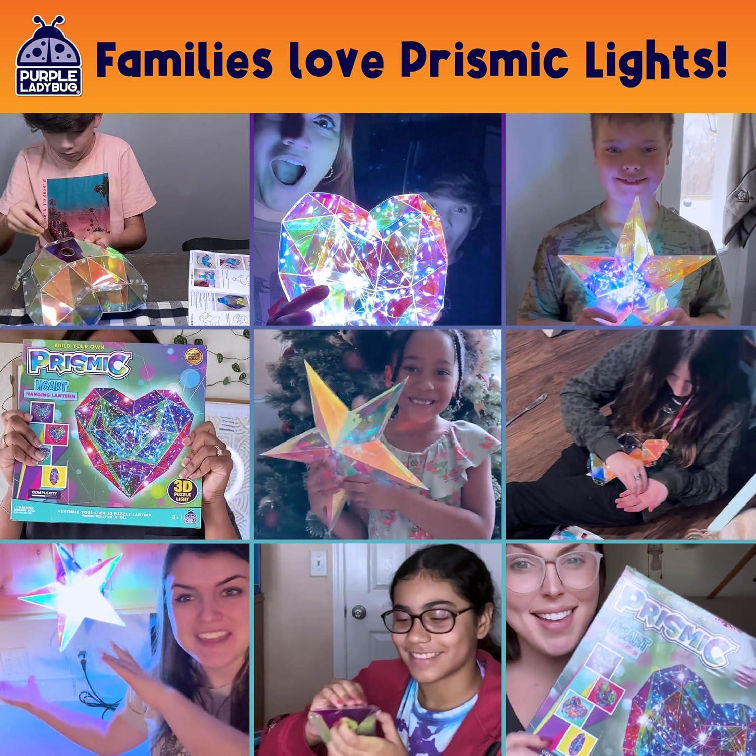 image:imagePURPLE LADYBUG PRISMIC Emoji Poo 3D Puzzle Craft Kit Funny LightUp Night Lamp DIY Toy for Teens Girls amp Boys Ages 1217 Years Old Hilarious Gift Cute Room Decor Cool Crafts for Kids amp Tweens