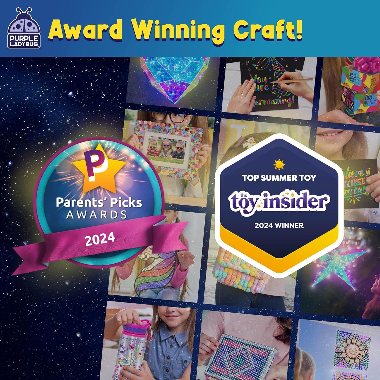 image:imagePURPLE LADYBUG Prismic 3D Puzzle Dog Lantern Kit Gifts for 812 Years Old Boys amp Girls Teens amp Tweens Gift Dog Lover Gifts for Kids STEM Art Project for Kids amp Teens Night Light Room DecorBear