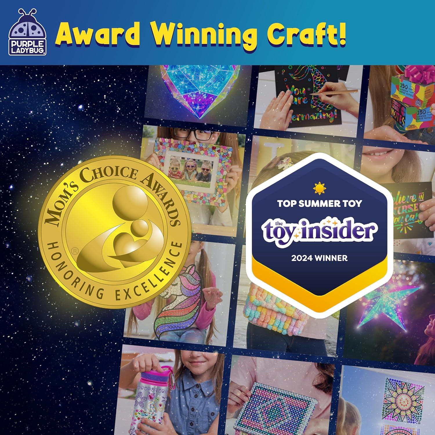 image:imagePURPLE LADYBUG Prismic 3D Puzzle Dog Lantern Kit Gifts for 812 Years Old Boys amp Girls Teens amp Tweens Gift Dog Lover Gifts for Kids STEM Art Project for Kids amp Teens Night Light Room DecorStar