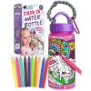 image:imagePURPLE LADYBUG Decorate Your Own Water Bottle for Girls Craft Set  Gifts for 6 Year Old Girl 10 9 8 7 Year Old Girl Gifts Fun Coloring Crafts for Girls Ages 68 School Water Bottles for Kids
