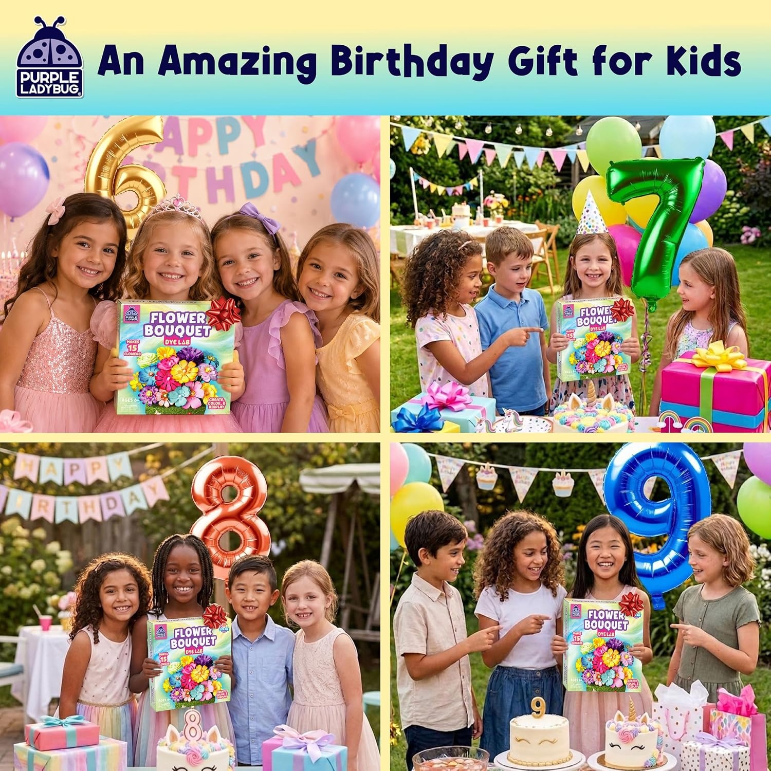image:imageDIY Flower Bouquet Kids Science Kits Paper Flowers Craft for Girls Art Kits Magic Flower Bouquet Kit Arts and Crafts for Kids ages 812 Crafts for Kid Ages 68 7 9 10 Activity Gift for Girls Boys